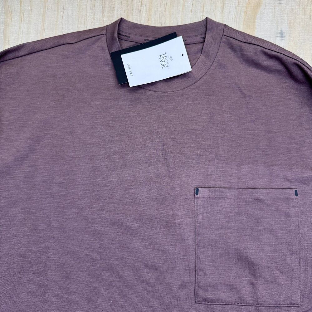NEW Nike Tech Pack Long Sleeve Shirt Oversized Fit Plum Mens MD FB7819-291 - Picture 5 of 14